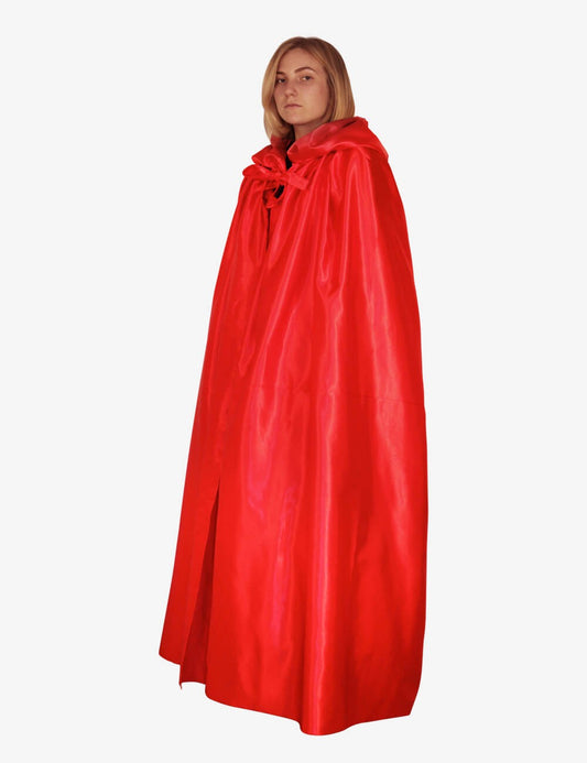 Unisex Mantel mit Kapuze - Rot