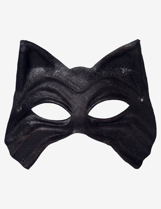 Gatto Nero In Pelle