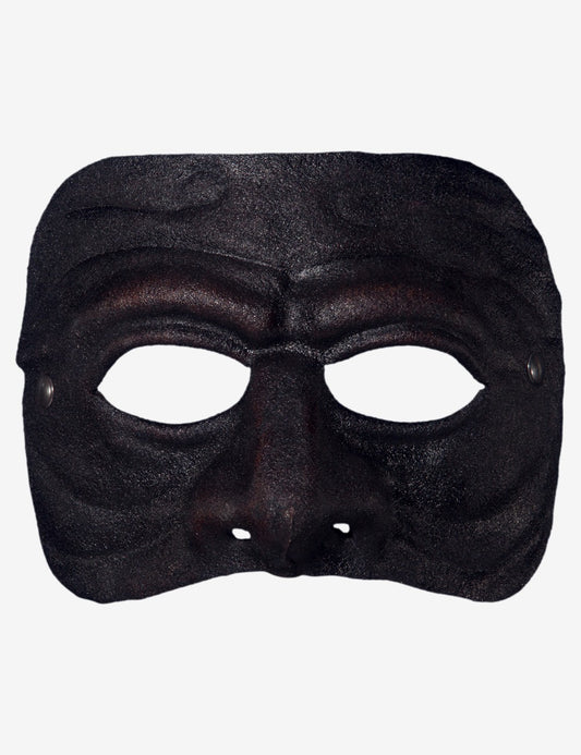 Masque Noir en cuir pour hommes