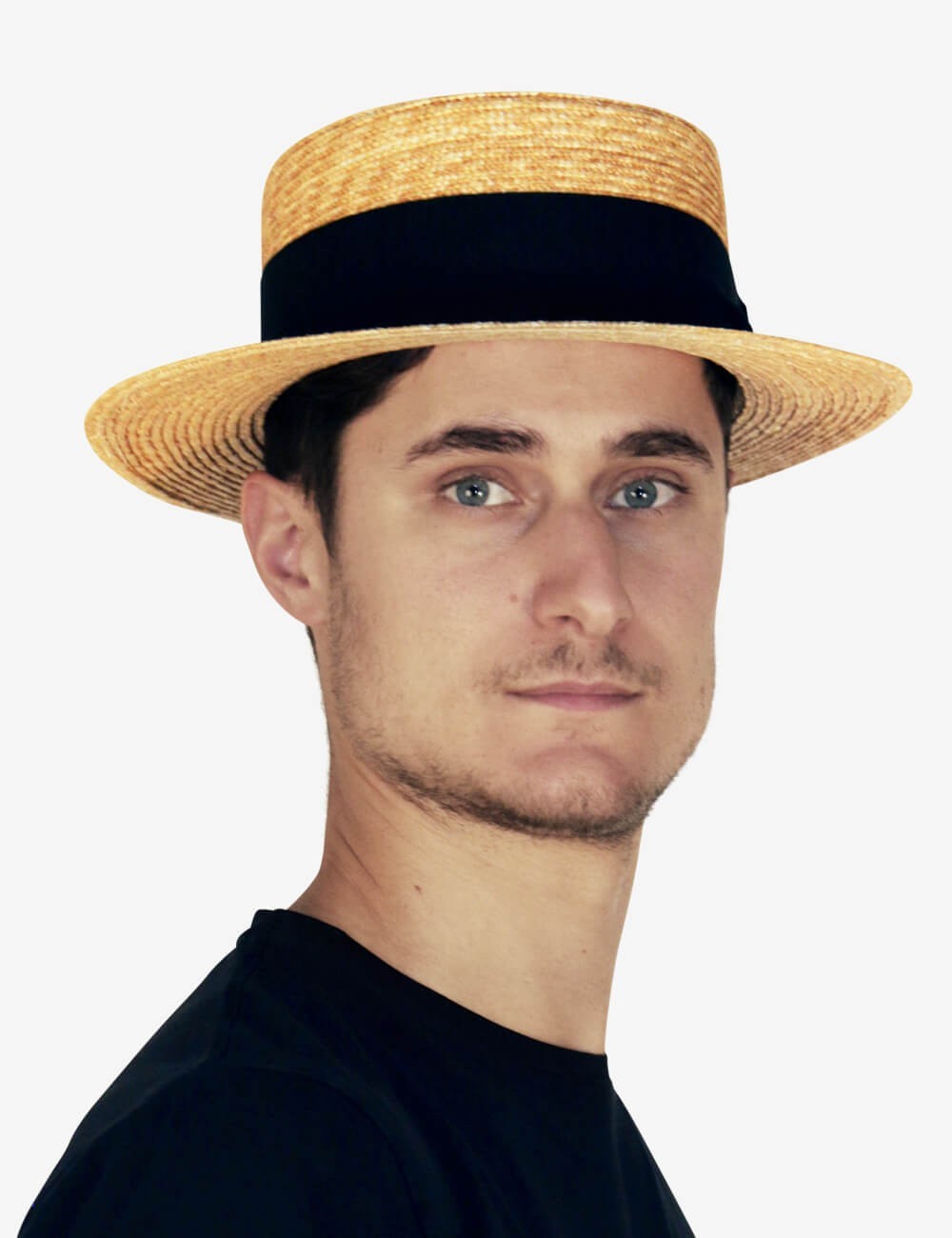 Men's Venetian straw hat  Venetian Carnival Costume