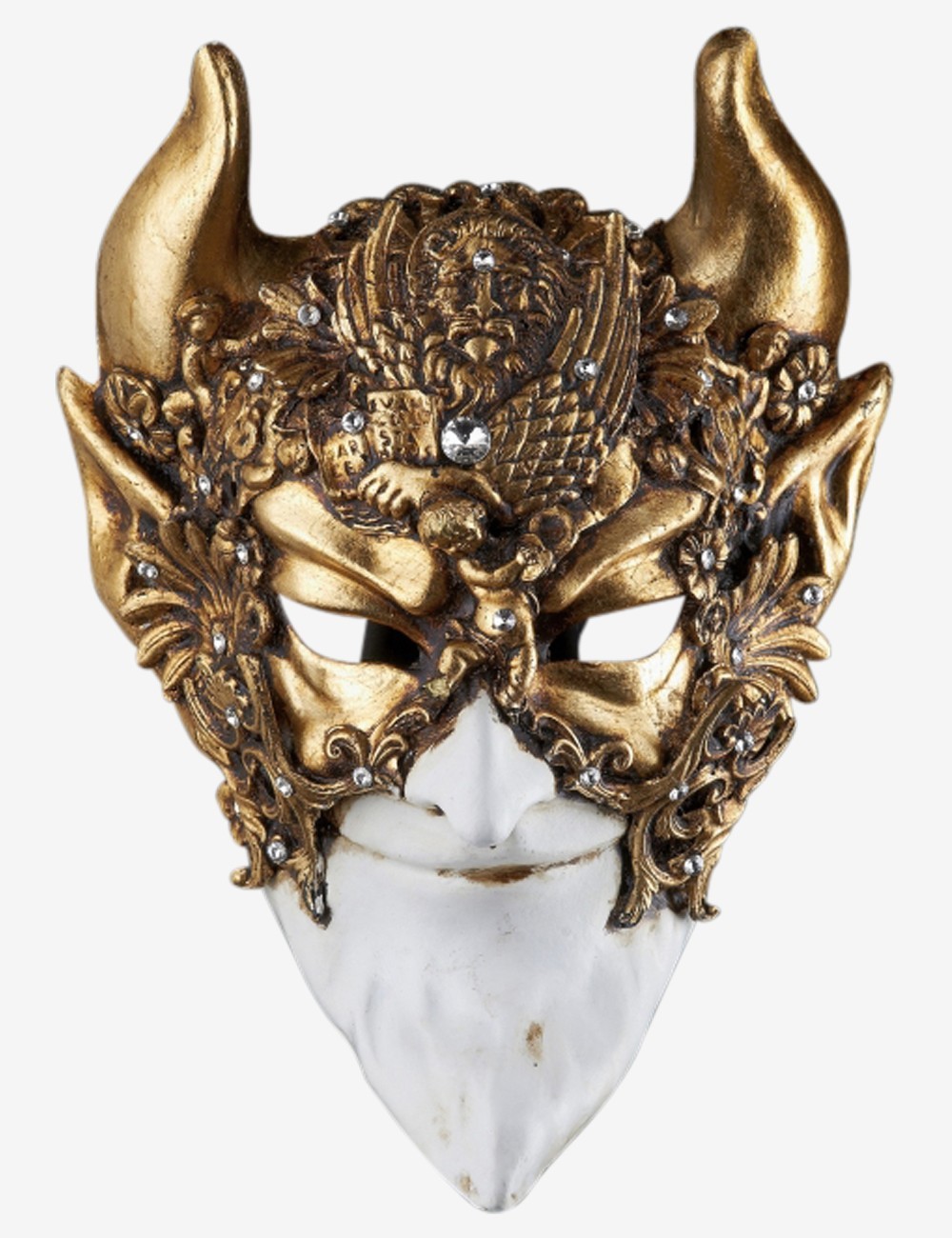 Devil Venetian mask baroque style for sale