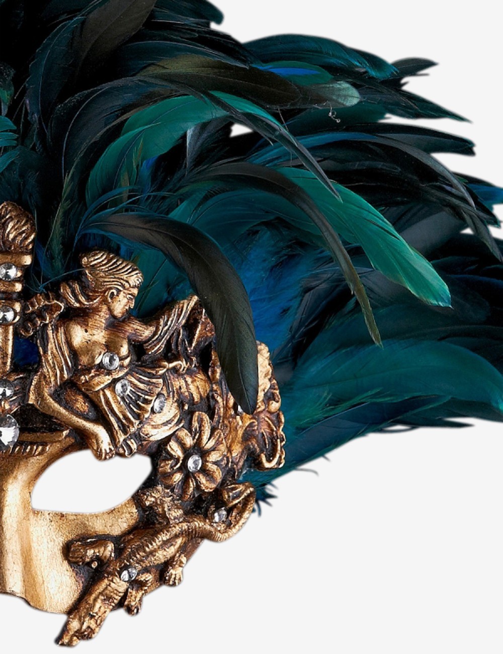 Sheba - Venetian Feather Mask