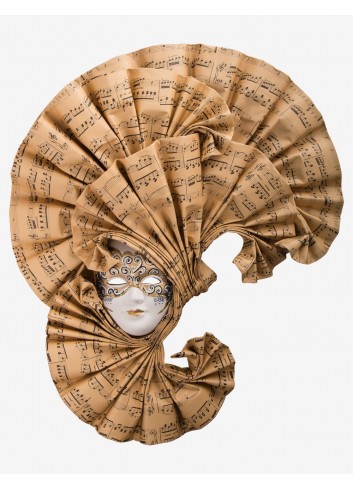 Musa - Keramik Maske aus Venedig