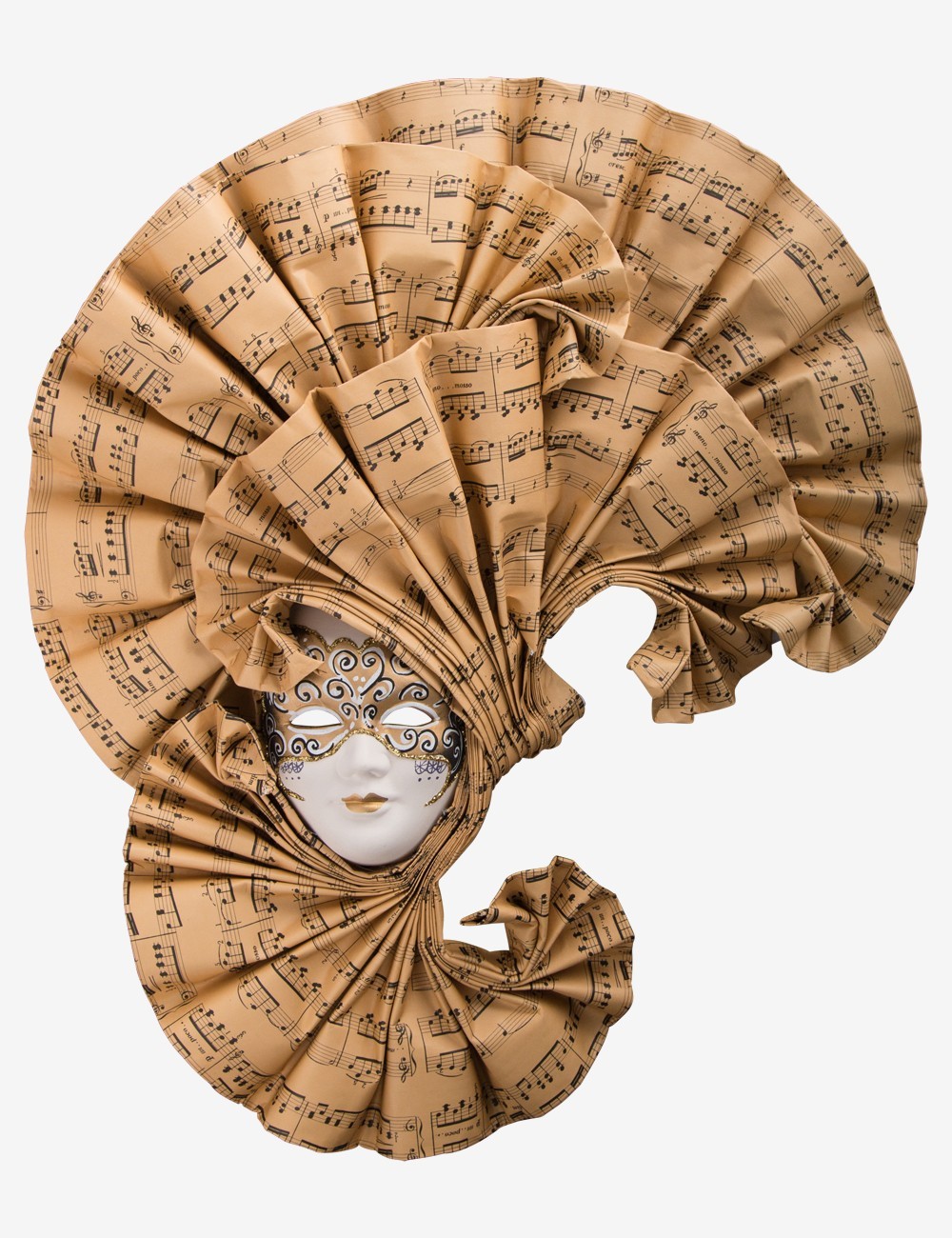 Musa - Maschera Veneziana in Ceramica