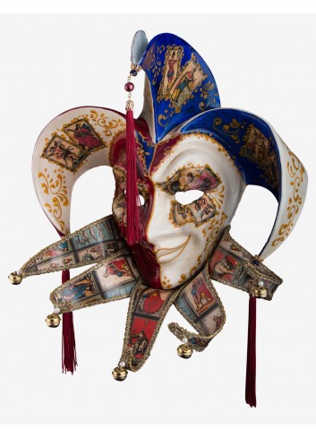 Court Jester Masquerade Mask - The Fool