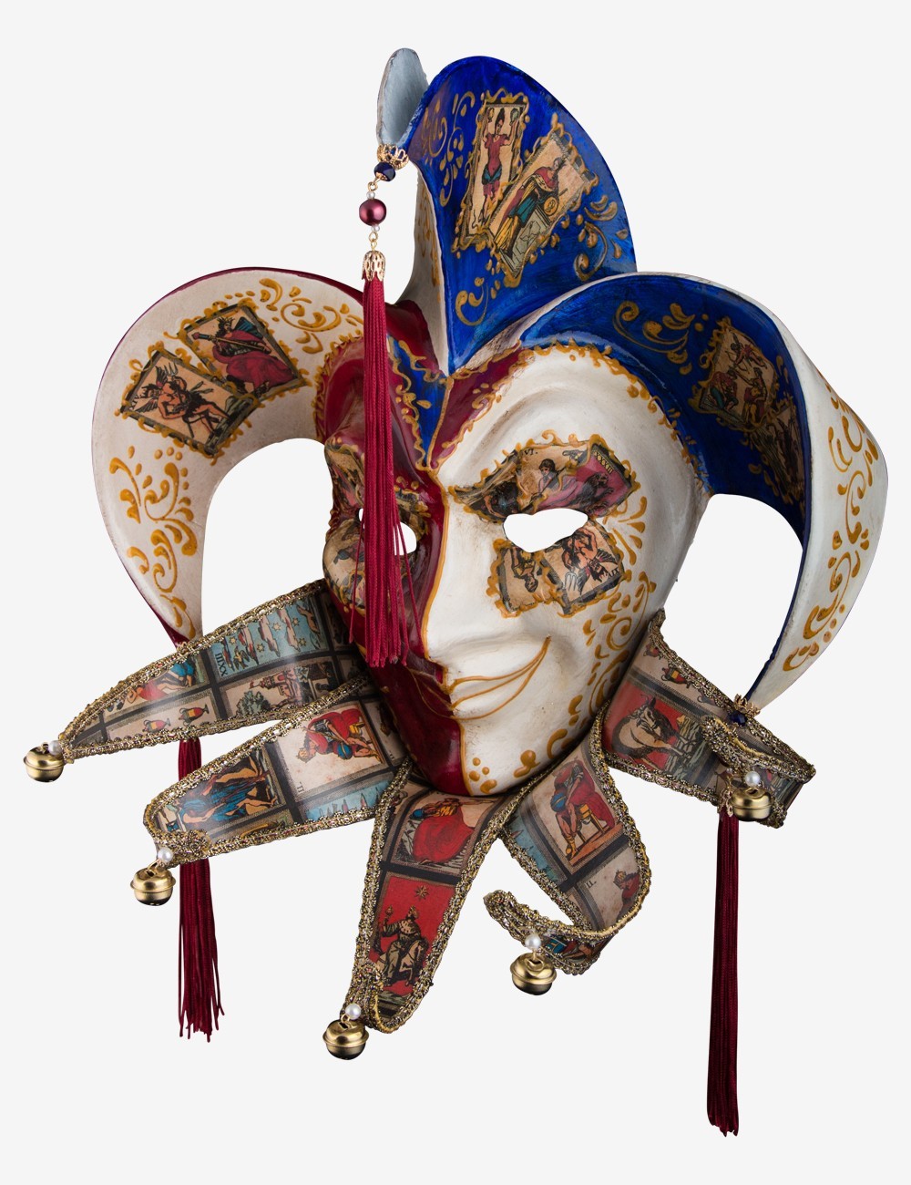 Court Jester Masquerade Mask - The Fool