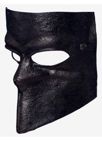 Black Leather Mask - Bauta