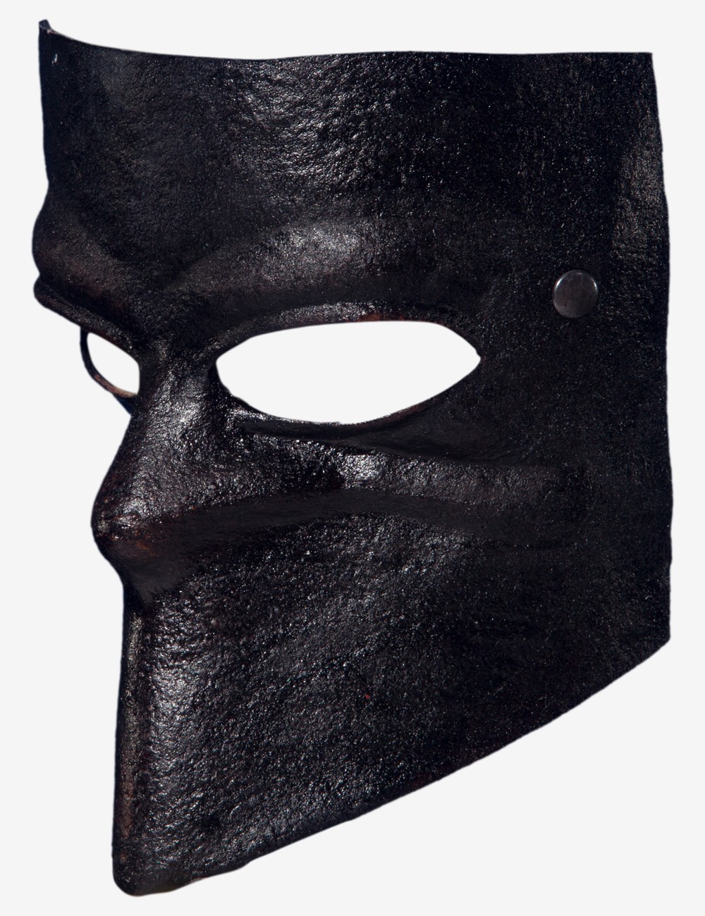 Black Leather Mask - Bauta
