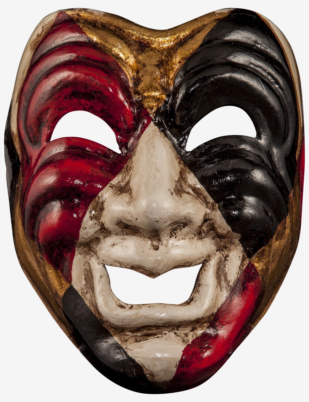 Venetian mask - Tragedy Face Cachemire