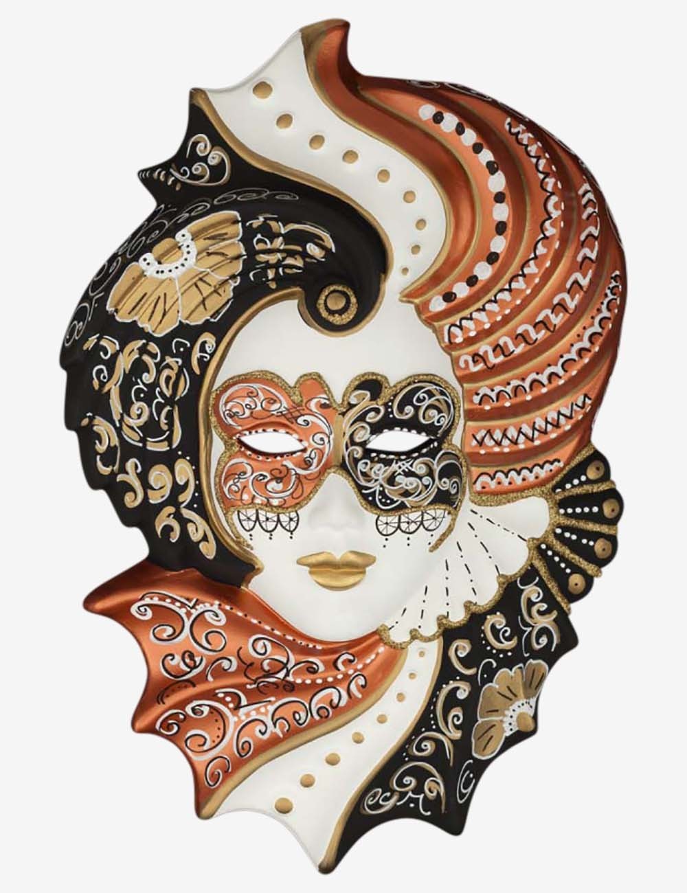 Clorinda - Authentic Venetian Ceramic Mask