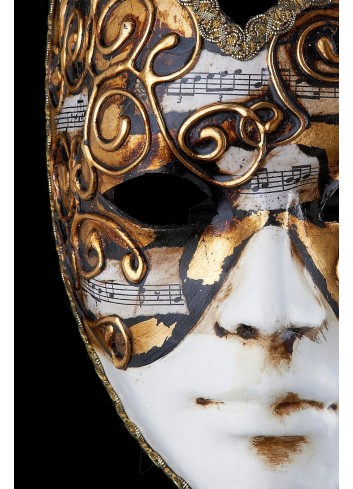 Venezianische Maske aus Pappmache - Musikalisches Porträt