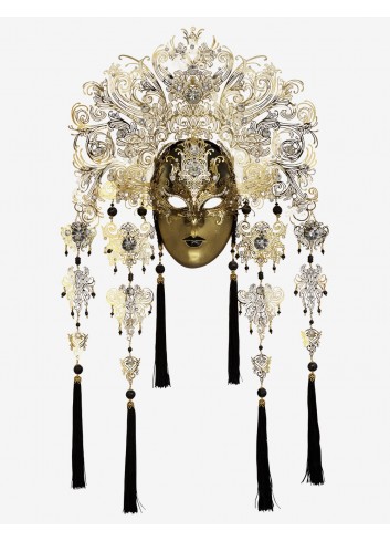 Masque du Carnival Venitién - Allegoria (Bronze)