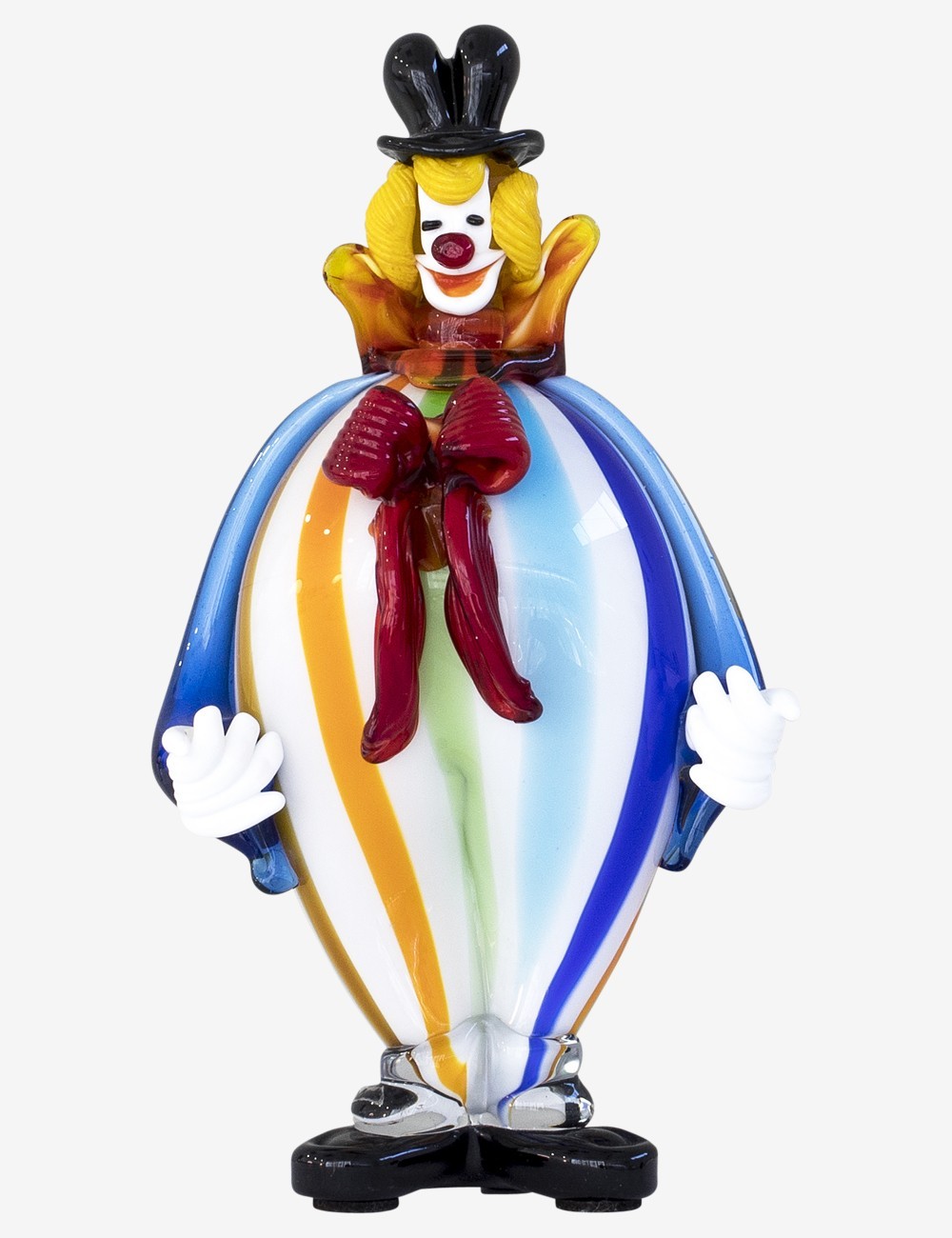 Clown Abbuffata: Clown in Murano Glass