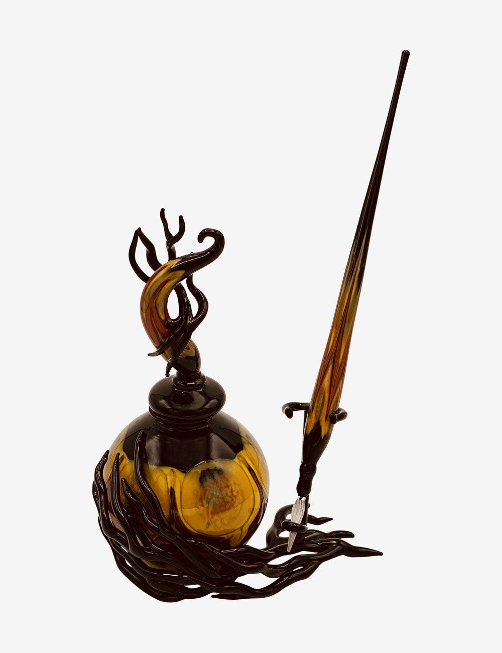 Murano Glass Pens and Inkwells
