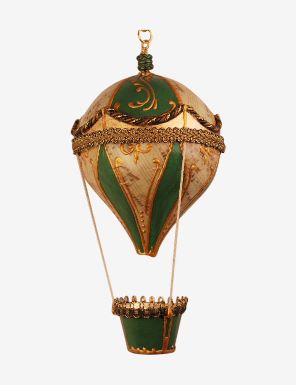 Papier-mâché hot air balloons