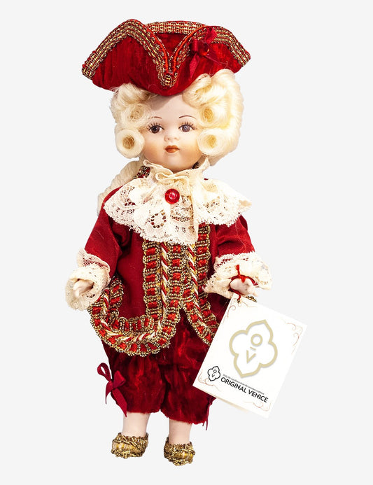 Aristokratischen venezianischen jungen - Rot