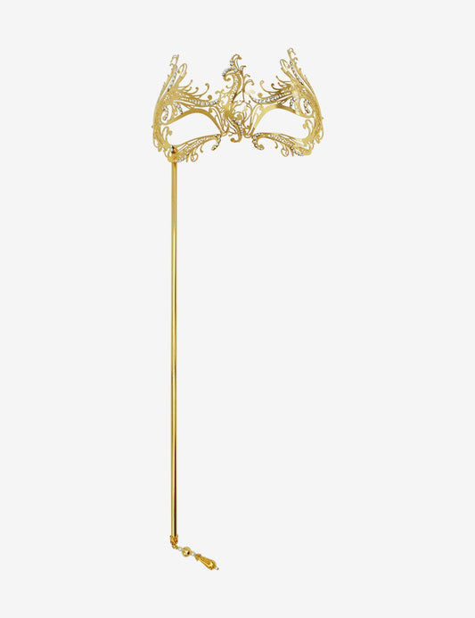 Rosee Oro con Strass e Bastoncino