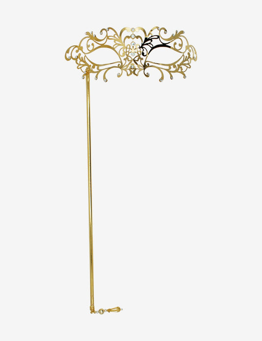 Eleganza Oro con Strass e Bastoncino