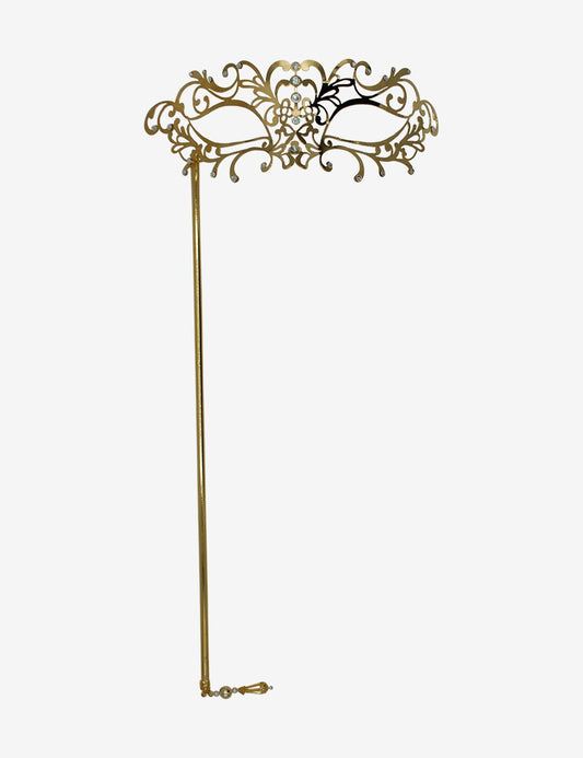 Eleganza Oro con Strass e Bastoncino