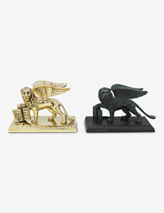 Löwe von San Marco (Sockel aus metall) 002