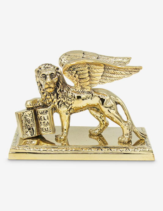 Löwe von San Marco (Sockel aus metall) 002