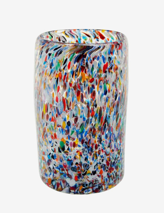 Venezianisches Arlecchino Glas
