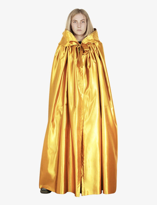 Unisexe Manteau avec Capuche - Jaune