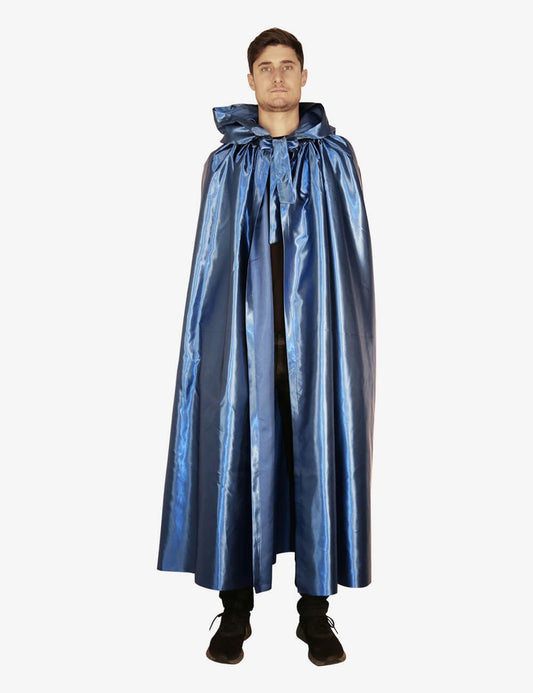 Unisex Manteau avec Capuche - Bleu