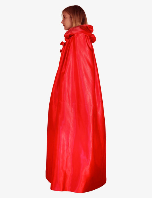 Unisexe Manteau avec Capuche - Rouge