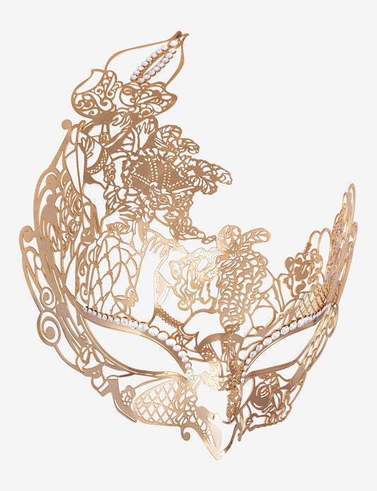 Gold Starlette with Strass
