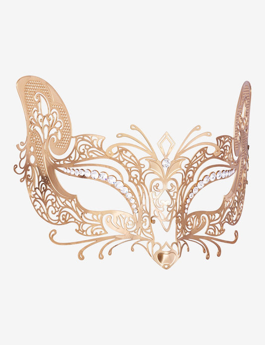 Gold Volpina with Strass