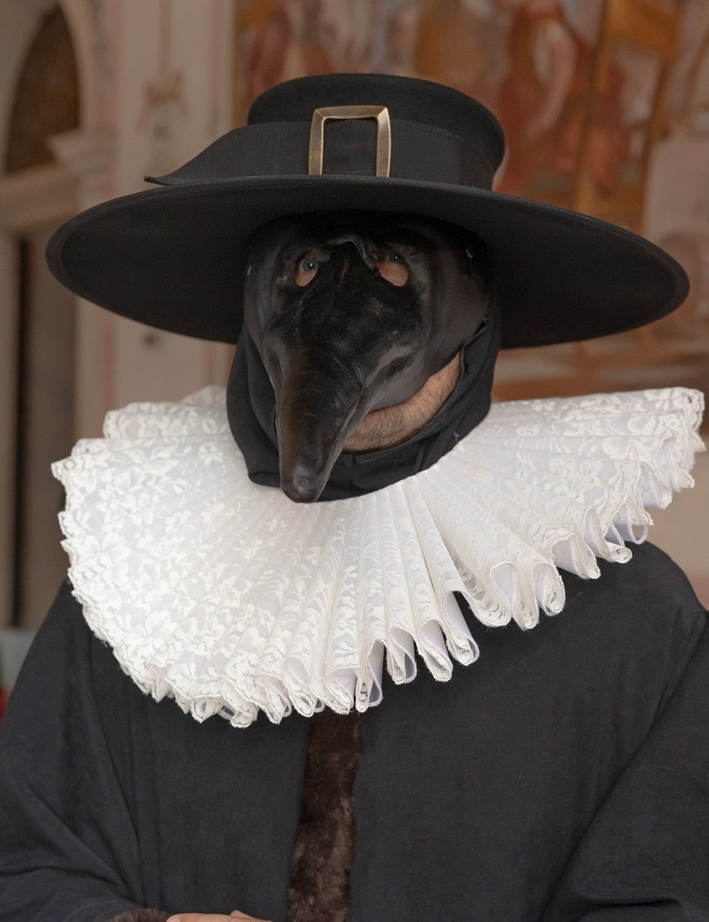 Basic Plague Doctor Venetian Mask, Autentic & Certified Made in Venice, Italy Basic Plague Doctor Venetian Mask, Autentic & Certified Made in Venice, Italy