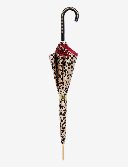 Leopard and Rose Umbrella