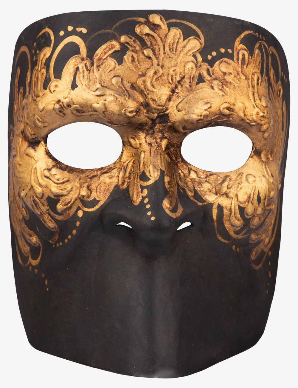 Gold & Black Bauta | Buy Handcrafted Venetian Mask | Bauta