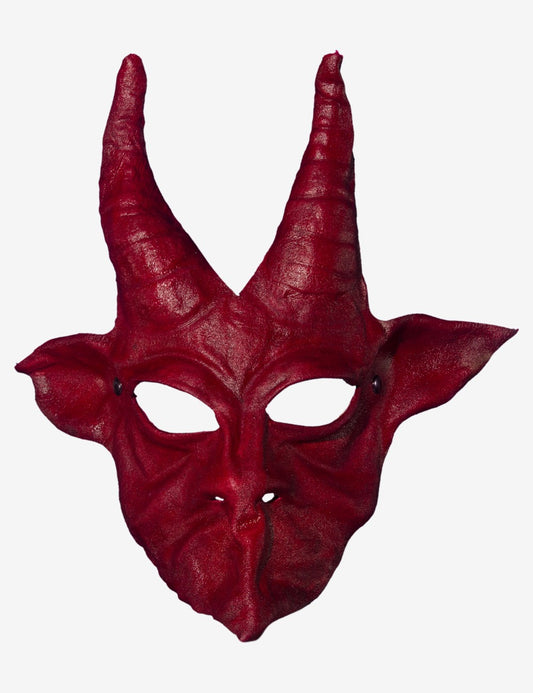 Démon Rouge En Cuir