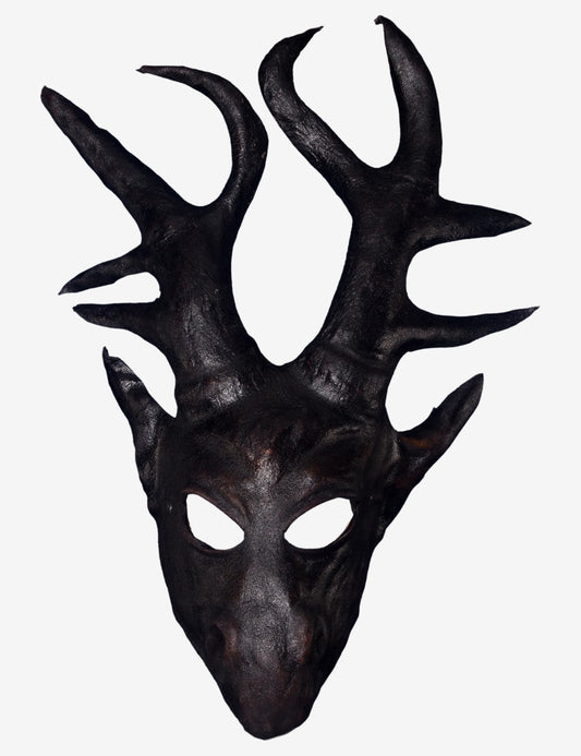 Cervo Nero In Pelle