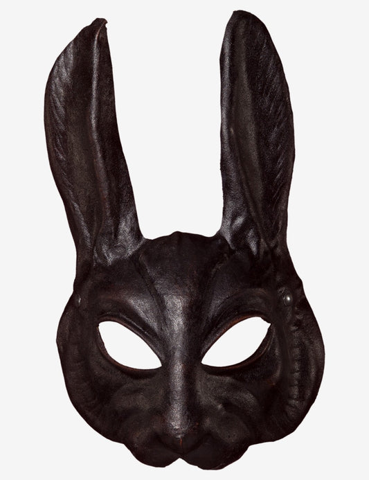 Coniglio Nero In Pelle