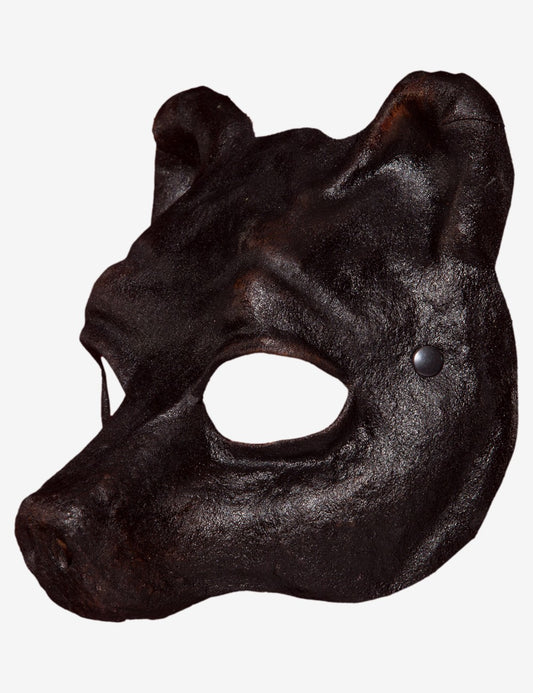 Orso Nero In Pelle