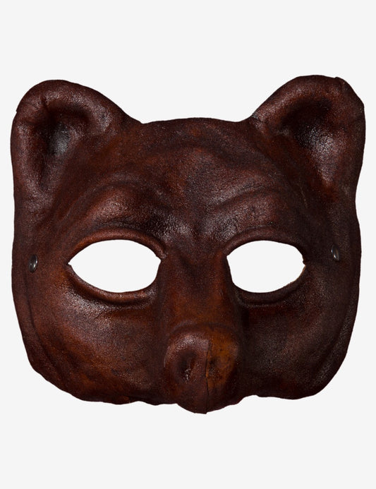 Orso Marrone In Pelle