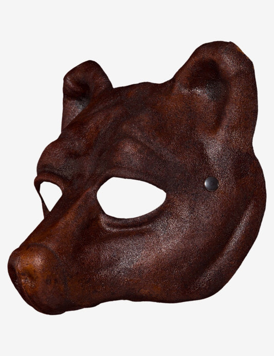 Orso Marrone In Pelle