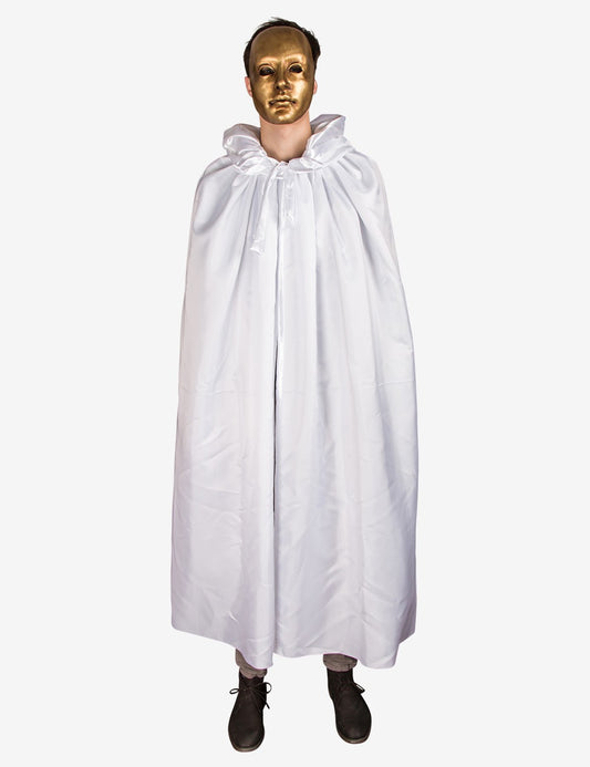 Unisexe Manteau avec Capuche - Blanc
