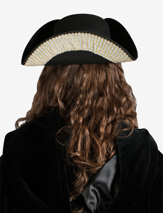 Unisex Gold & Silver Tricorn