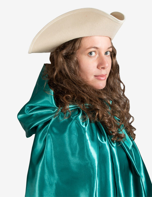 Unisex Weiß tricorn