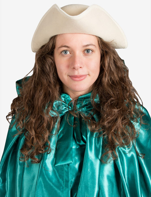 Unisex Weiß tricorn
