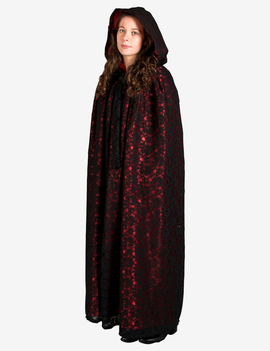 Manteau Unisex En Dentelle Et Satin