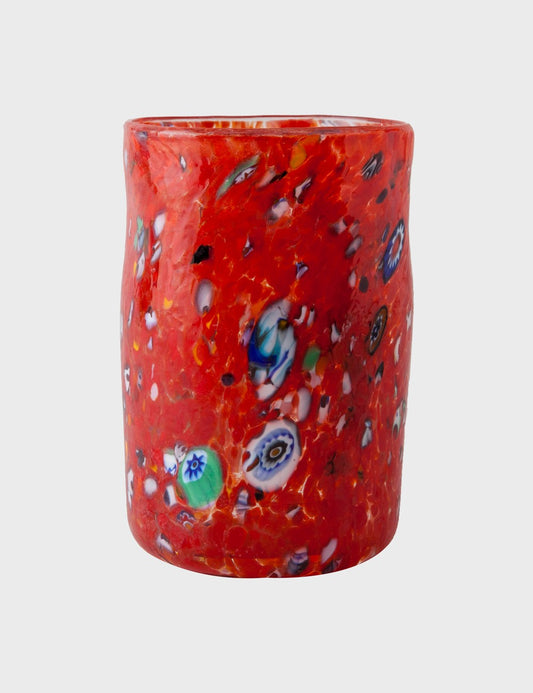 Venezianisches Rot Glas