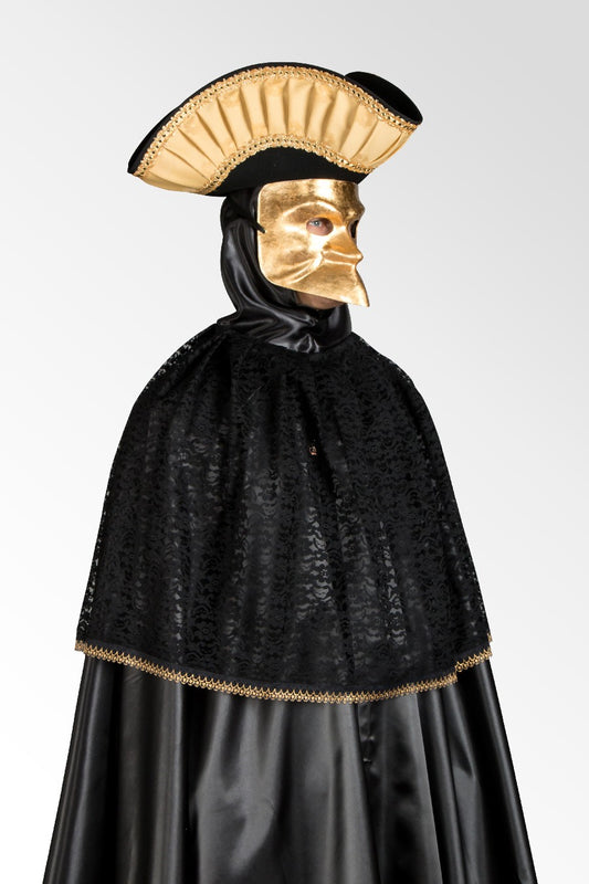 Costume Bauta Oro