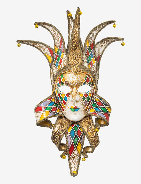 Arlecchino Jolly | Venetian Mask For Sale | Giovanni | Original