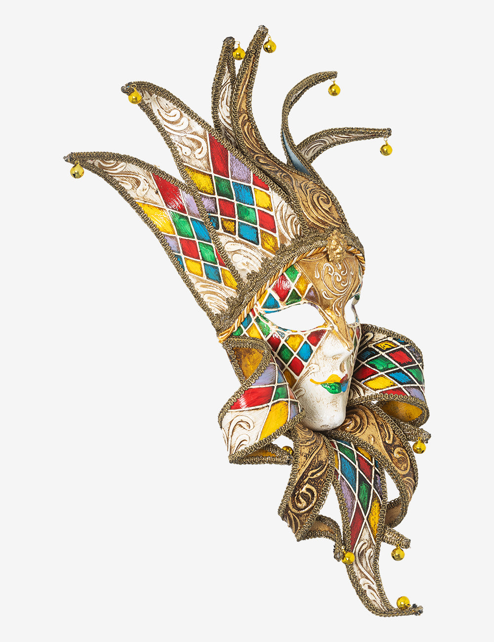 Arlecchino Jolly | Venetian Mask For Sale | Giovanni | Original