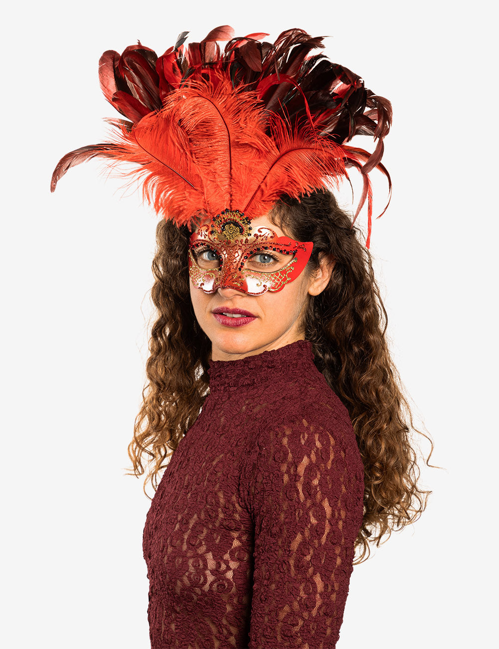 Isabella | Venetian Mask For Sale | Handcrafted In Venice | 1920s